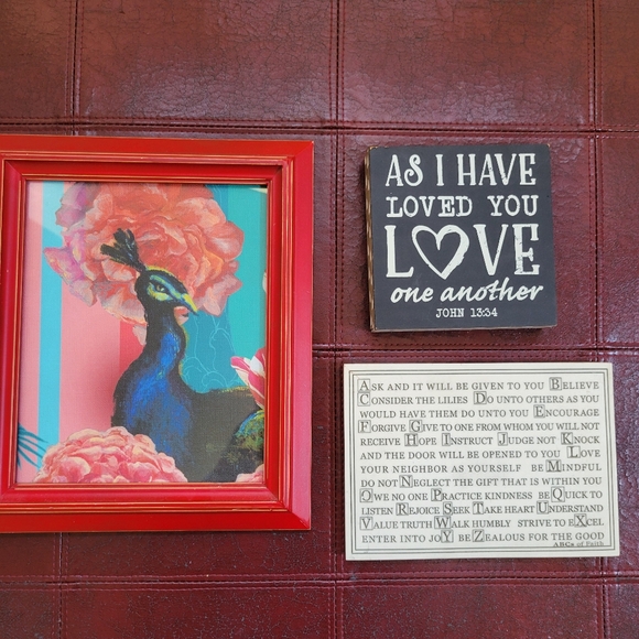 ABC's of Faith Marble ? Resin Plaque ~ Spirituality ~ Kindness ~ Positive Vibes - Picture 6 of 14